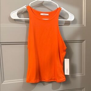 Vibrant Orange Tank Top
